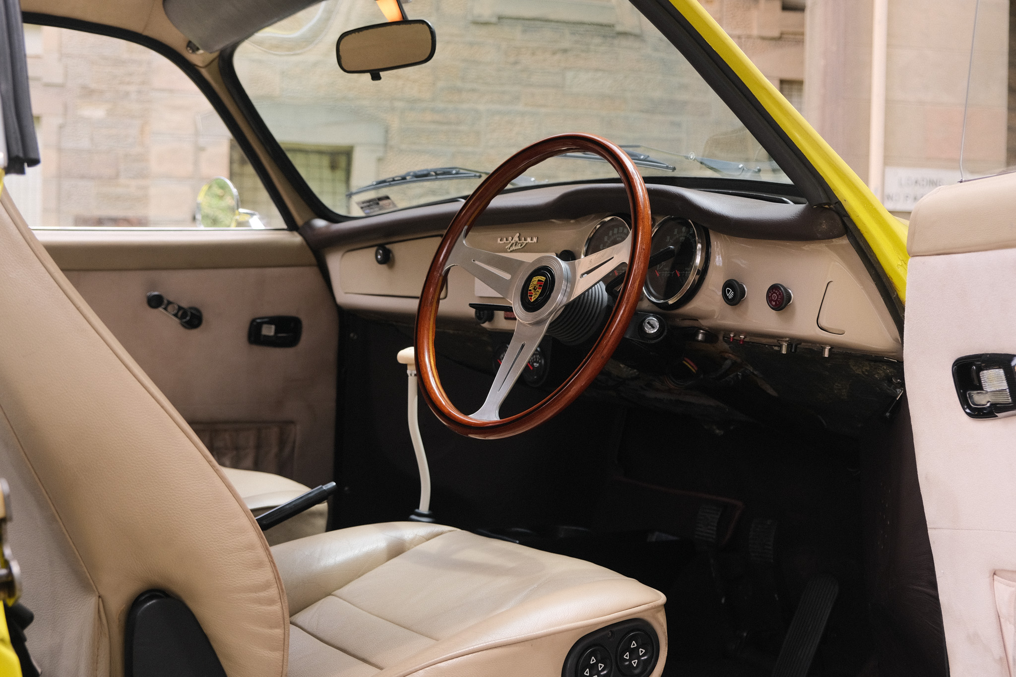 Karmann Ghia interior detail