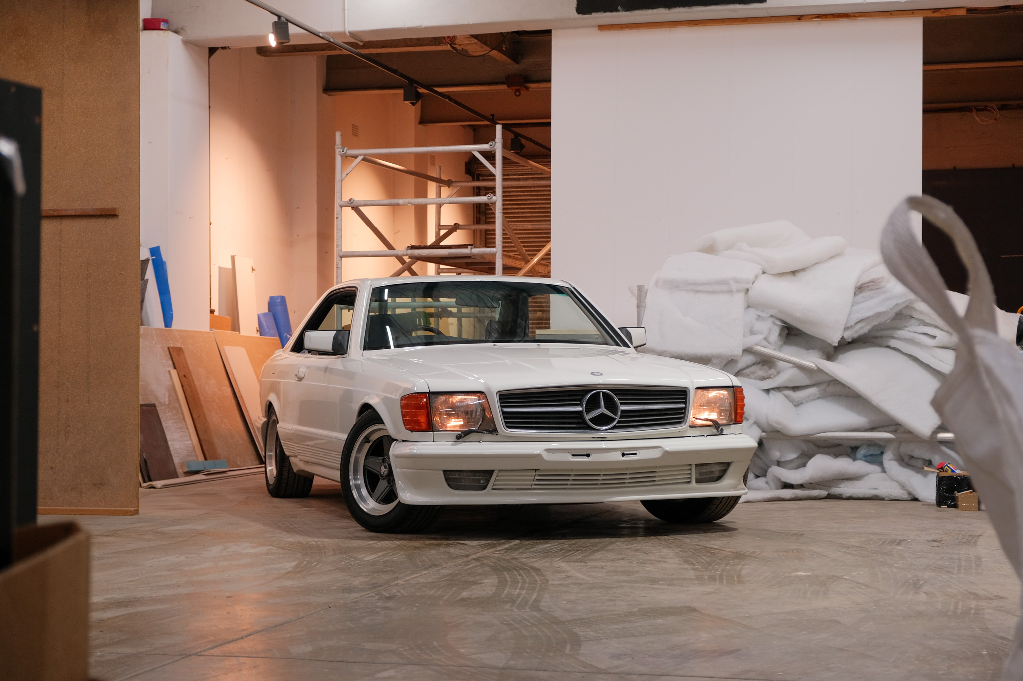 Mercedes 560SEC wide-body